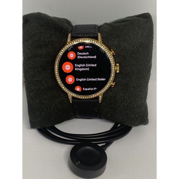 Fossil Gen 4 Authentic Digital Dial Smart Watch Custom Band FTW6011 AB722 - Picture 1 of 10